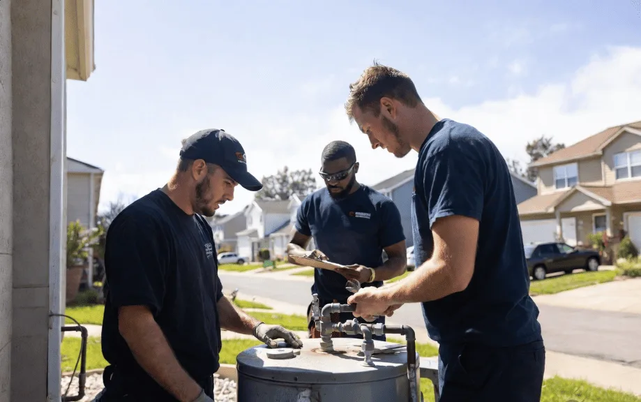 Water Heater Repair in Sutherland, VA near me